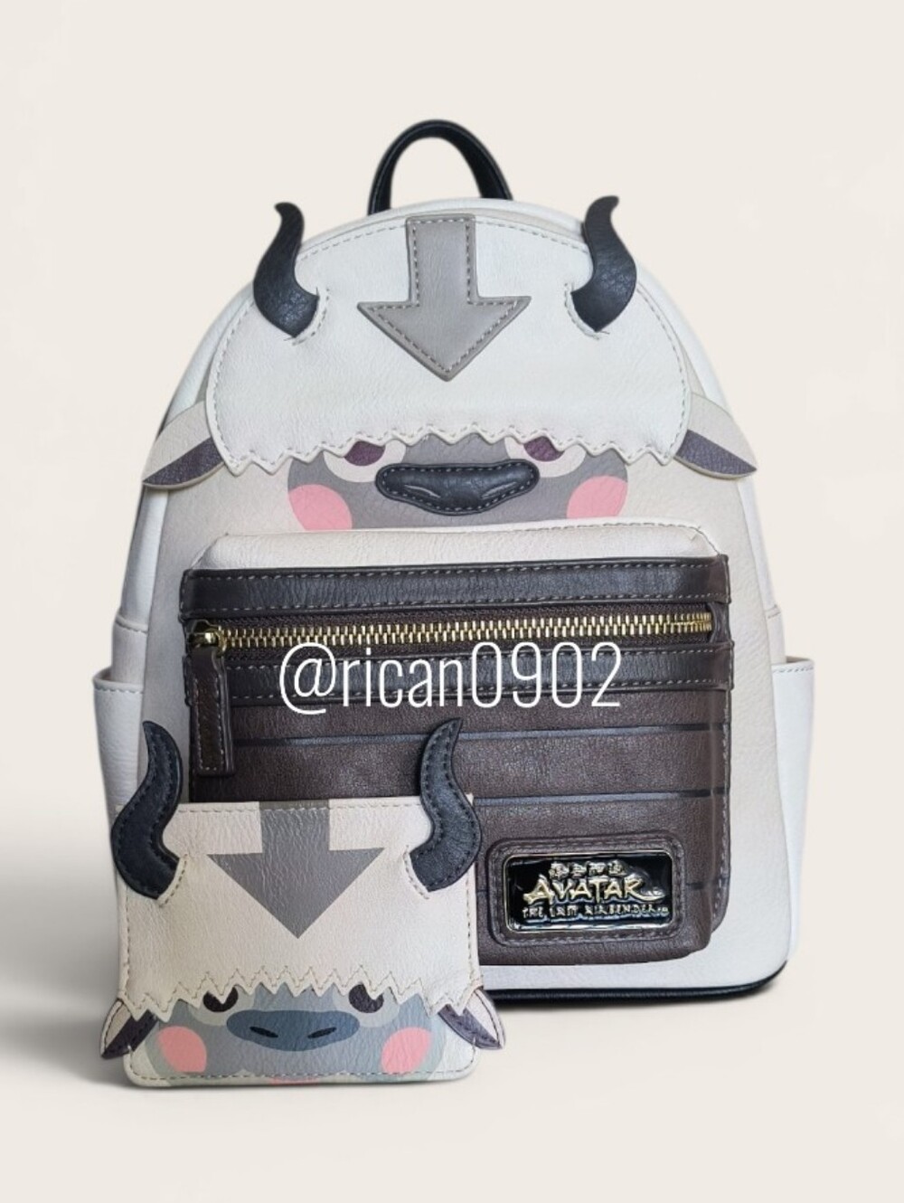 Mad Engine Avatar The Last Airbender Appa Mini Backpack and Cardholder